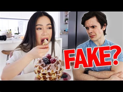 is chloe ting fake